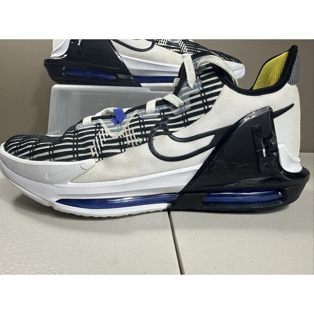 Nike LeBron Witness‎ 6 Black US 10 Mens Basketball Shoes CZ4052-100 EUC CLEAN - Picture 2 of 16